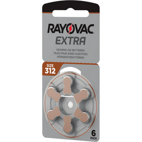 270x Rayovac 312 Hearing Aid Batteries Professional Bulk Pack