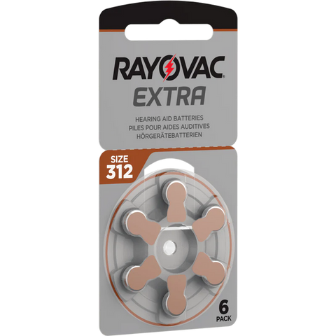 360x Rayovac 312 Hearing Aid Batteries Mega Bulk Pack PR41 DA312