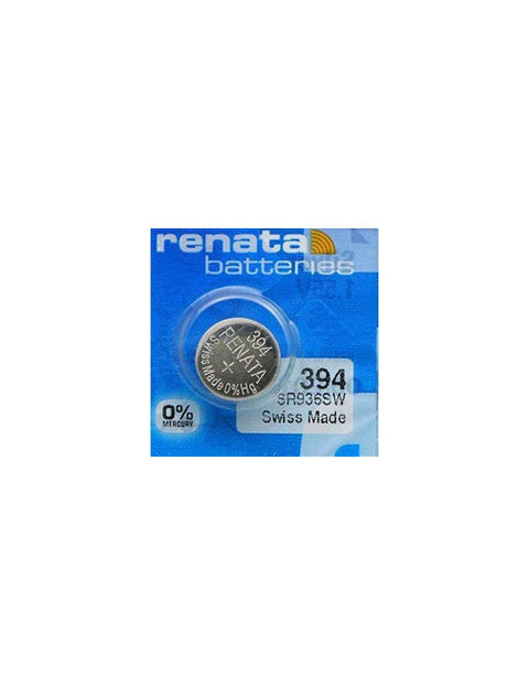 2x Renata 394 SR936SW Silver Oxide 1.55V Watch Batteries Swiss Made