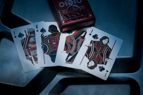 2 Decks Star Wars Playing Cards Theory 11 Magic Poker Tricks Red Blue Deck