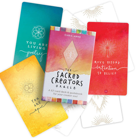 The Sacred Creators Oracle Card Deck & Guidebook Magic Intuition