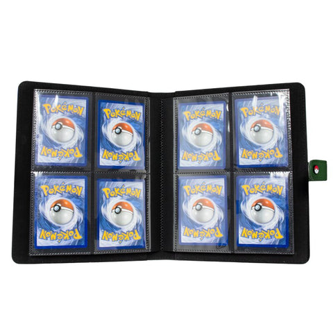 Premium Green 4-Pocket Snap Binder for Pokémon Ultra Pro