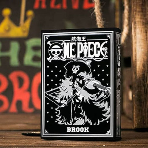 One Piece Brook Playing Cards Deck Card Mafia Embossed Licensed Anime