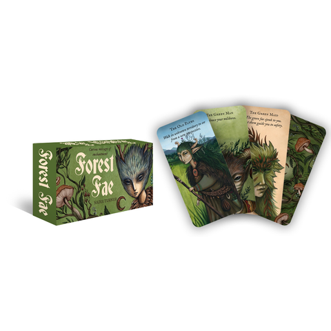 Forest Fae Enchantment Messages Oracle Cards Deck by Nadia Turner Rockpool