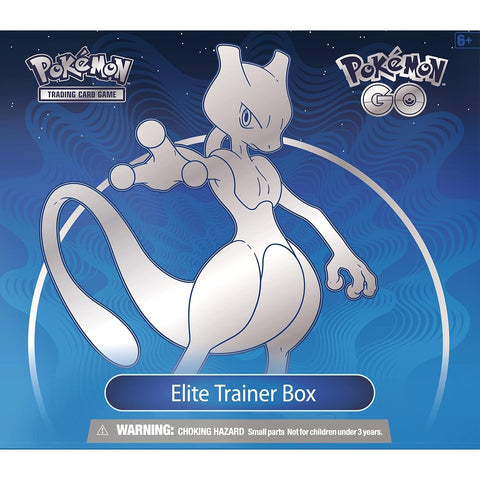 Pokemon GO Elite Trainer Box Mewtwo V Promo Sword & Shield TCG Set