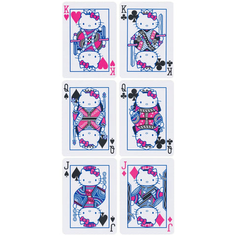 Bicycle Hello Kitty Black Pink Poker Playing Cards Deck Standard 52-Card