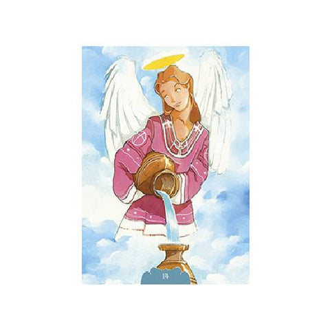 Angelic Oracle Card Deck Lo Scarabeo 32 Cards with Guidebook New Sealed