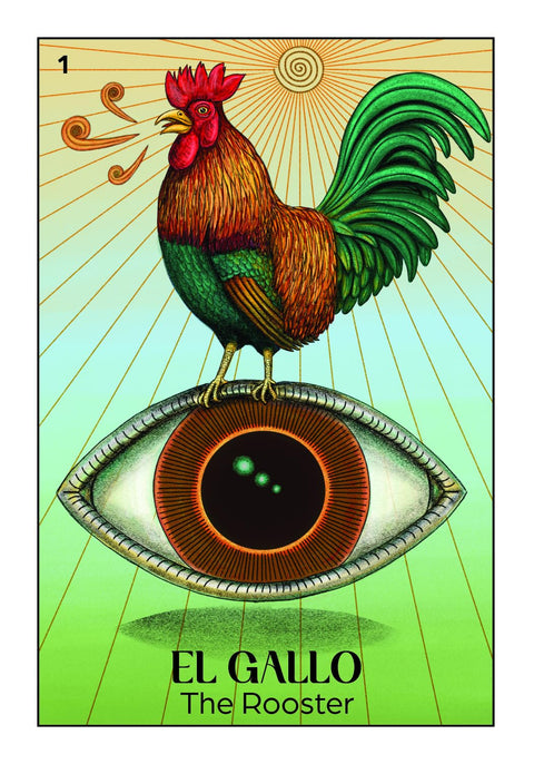 Lotería Remedios Oracle Deck & Guidebook 54 Cards by Xelena Gonzalez