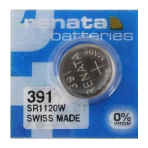 Renata 391 SR1120W Silver Oxide Watch Battery