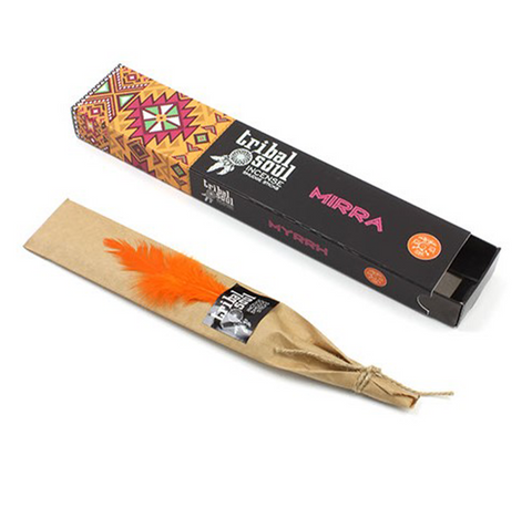 Tribal Soul Incense Sticks - Myrrh By Hari Darshan Incense Meditation NEW