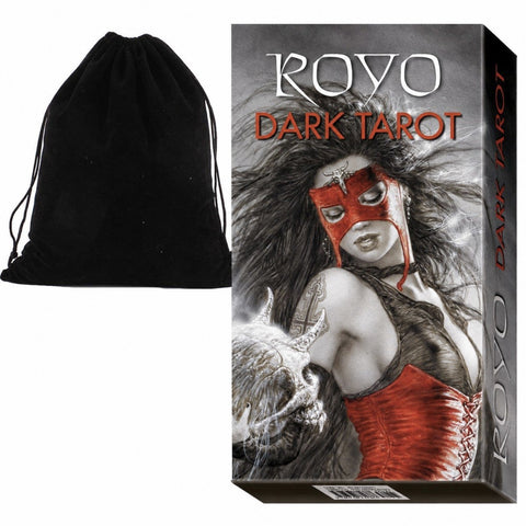 Royo Dark Tarot Deck by Lo Scarabeo 78 Cards with Velvet Bag & Guide