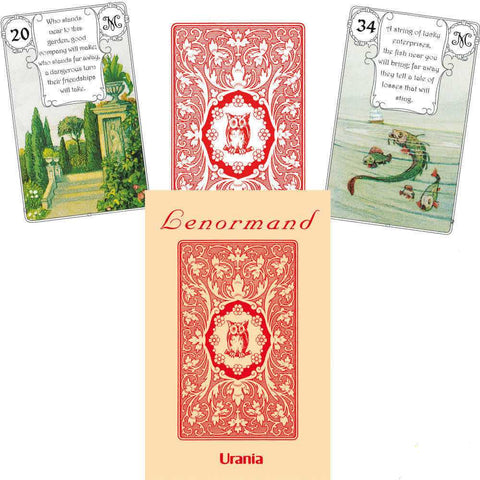 Red Owl By Mlle Lenormand 36 Cards Deck Esoteric Fortune Telling Agm 1067012988