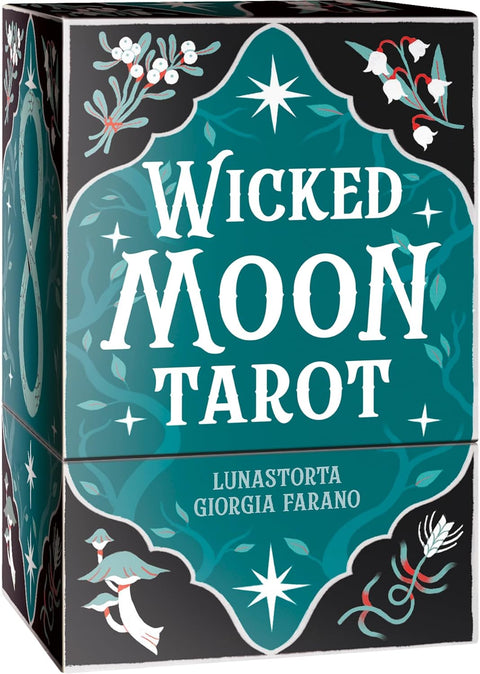 Wicked Moon Tarot Deck 78 Cards & Guidebook by Lo Scarabeo