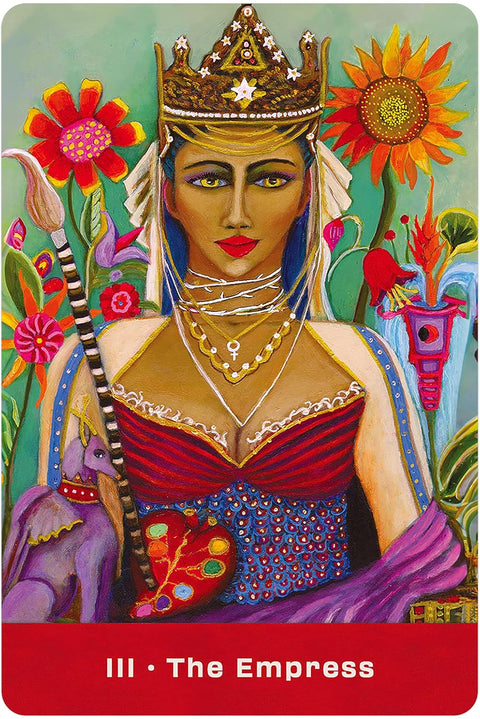 Tarot of H'Arts 79-Card Deck & Guidebook by Isabel Hayes US Games