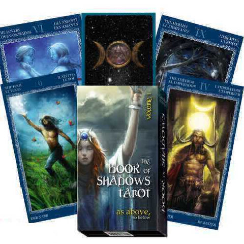 Book of Shadows Tarot Vol 1 As Above 78-Card Deck by Lo Scarabeo
