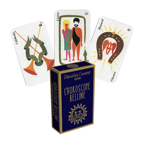 L'Horoscope Belline Oracle Deck French Edition Divination Cards by Cartamundi