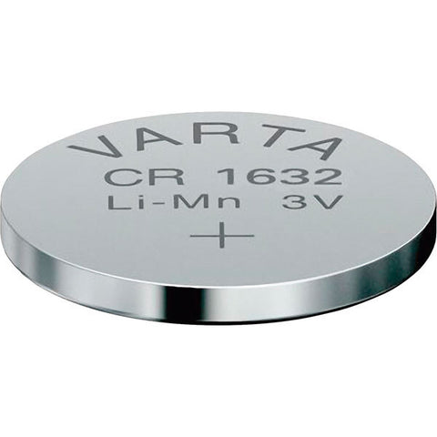 5x Varta CR1632 3V Lithium Coin Cell Batteries 140mAh Mercury Free