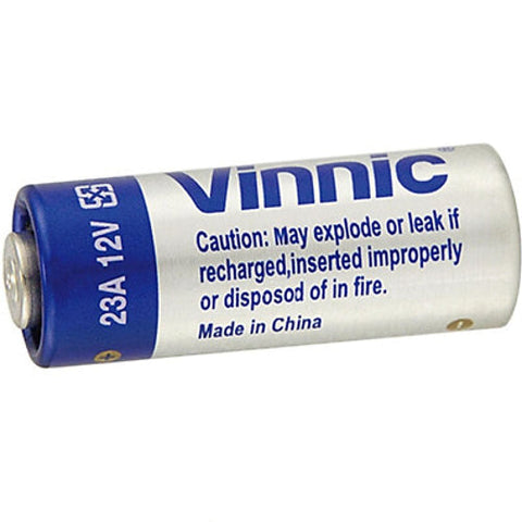 5x Vinnic 23A 12V Alkaline High Voltage Batteries MN21 A23 LR23A