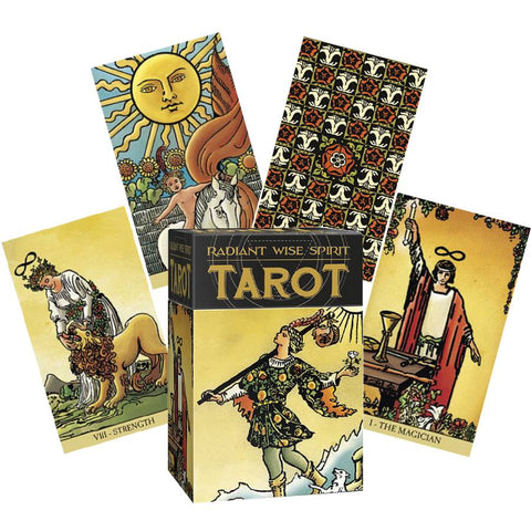 Radiant Wise Spirit Tarot Cards Deck Lo Scarabeo By Arthur Edward Waite Ex247