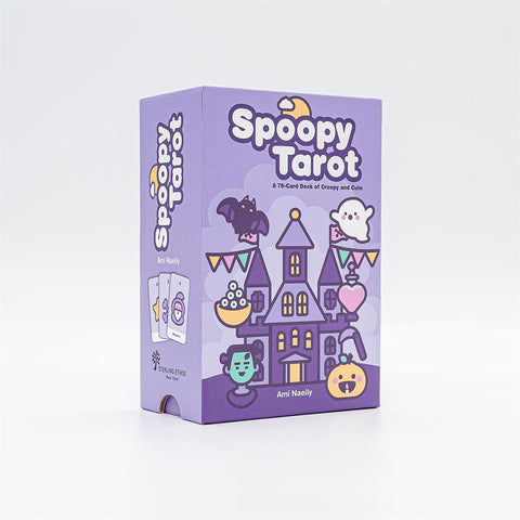 Spoopy Tarot Card Deck & Guidebook Cute Halloween Theme by Sterling Ethos