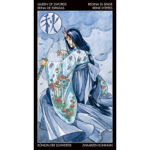 Manga Tarot Deck Cards Lazzarini Esoteric Fortune Telling Lo Scarabeo NEW