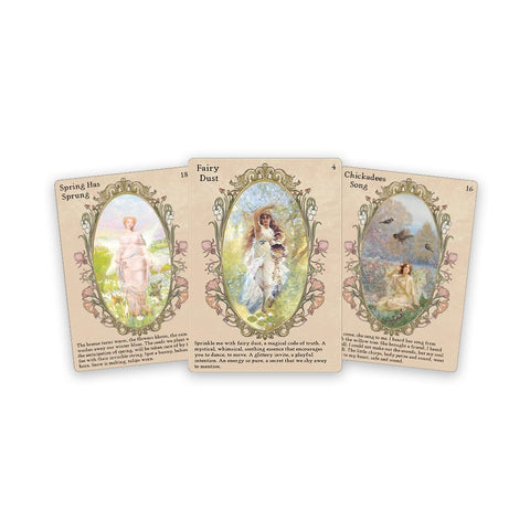 Sisters of the Fae Fairy Oracle Deck 33 Cards & Guidebook Sacred Scribe