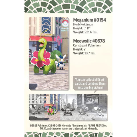 Pokemon TCG Lumiose City Mini Tin Meganium (ENG)