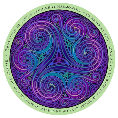 Circles of Healing Affirmation Cards Deck by Blue Angel 44-Card Oracle