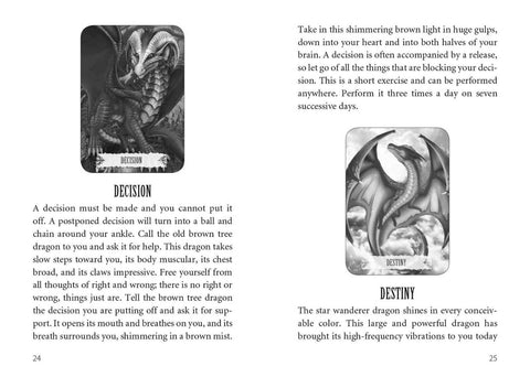 Dragon Wisdom Oracle Cards & Guidebook Set by Earth Dancer