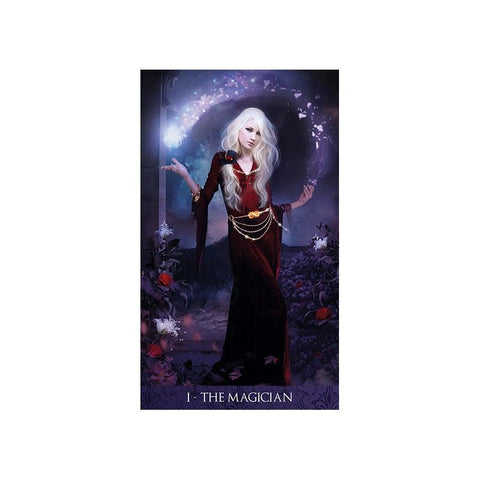 Tarot De La Nuit Carole Card Deck Anne Eschenazi Esoteric Telling Lo Scarabeo