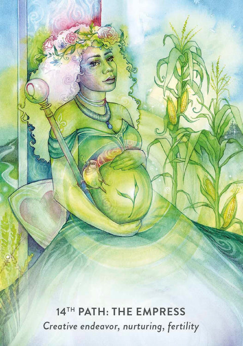 Spiritual Oracle Card Deck – Tree of Life Theme with Guidebook