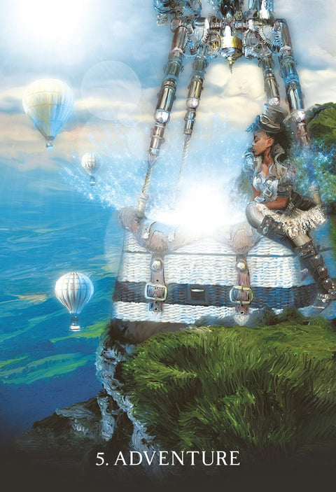 The Oracle Of Portals Cards Deck Blue Angel By Tess Whitehurst Esoteric NEW