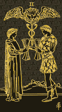 Lo Scarabeo Tarot Gold & Black Edition Deck 78 Cards Rider-Waite Guidebook
