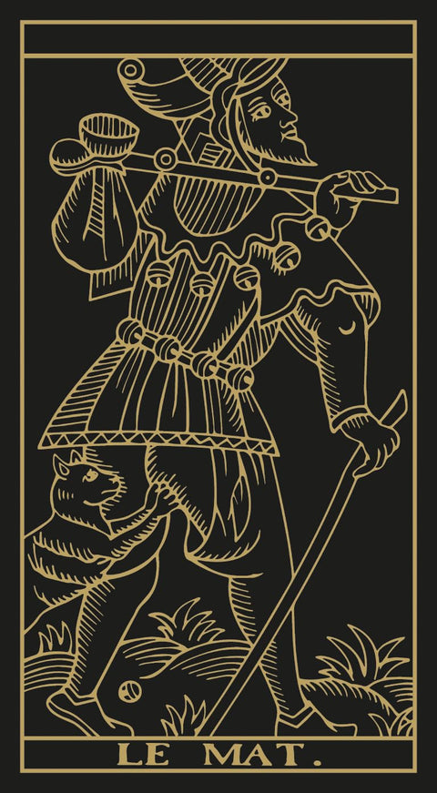 Marseille Tarot Cards Deck Gold & Black Edition Lo Scarabeo Marianne Costa