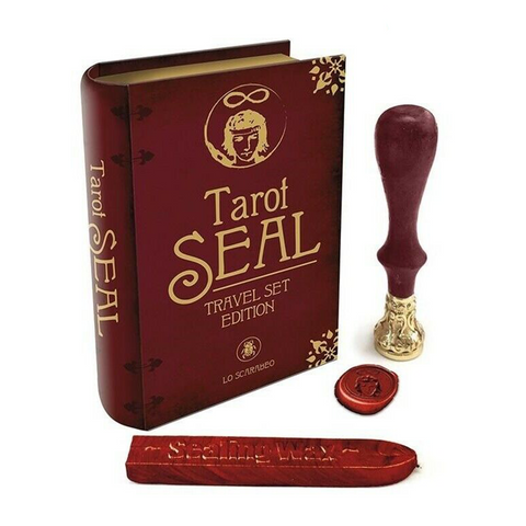 Tarot Wax Seal Travel Set with Red Wax Lo Scarabeo Esoteric Letter