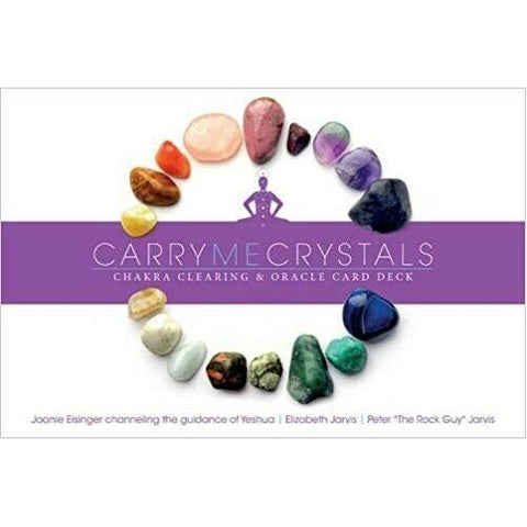 Carry Me Crystals Chakra Clearing Oracle Card Deck Book Schiffer Publishing NEW