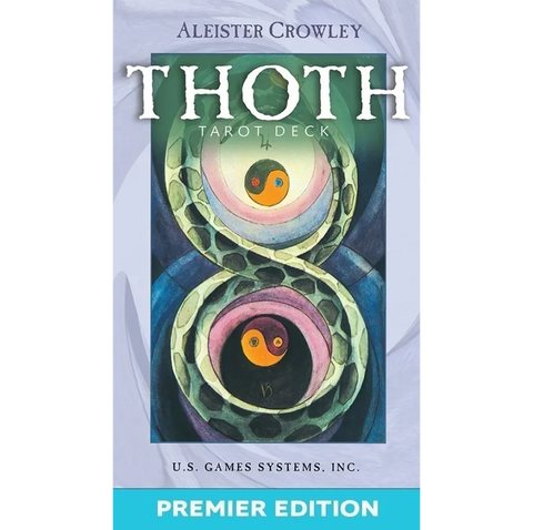 Small Crowley Thoth Premier Edition Tarot Cards Deck US Games Systems Crbn80