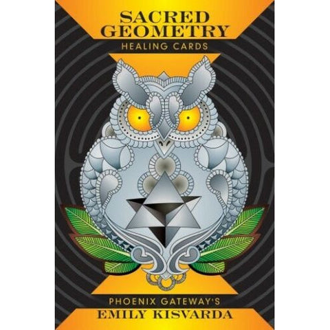 Sacred Geometry Healing Cards 49-Card Oracle Deck & Guidebook Schiffer