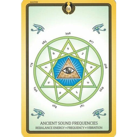 Sacred Geometry Healing Cards 49-Card Oracle Deck & Guidebook Schiffer