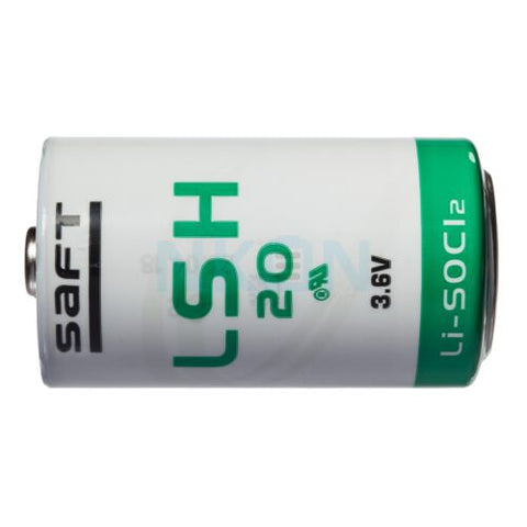 SAFT LSH20 R20 D 3.6V 13Ah Li-SOCl2 Lithium Battery ER34615M Replacement
