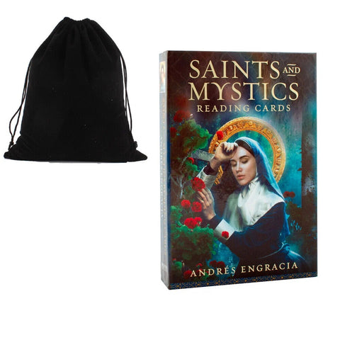 Saints and Mystics Reading Cards Oracle Deck by Rockpool with Bag