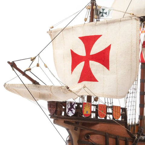 Occre Santa Maria 1:50 Wooden Ship Model Kit with Sails & Tools