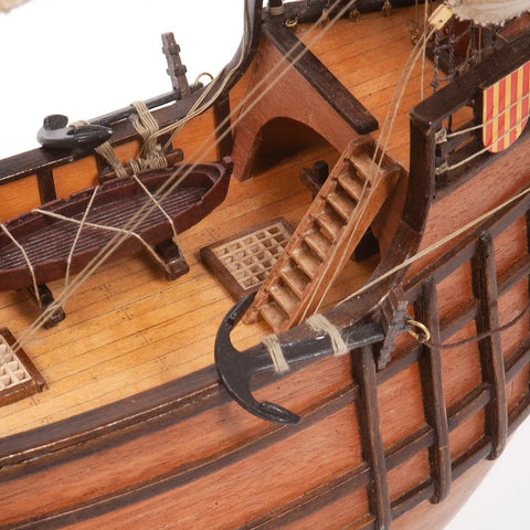 OcCre Santa Maria Wooden Ship Model Kit 1:50 with Sails