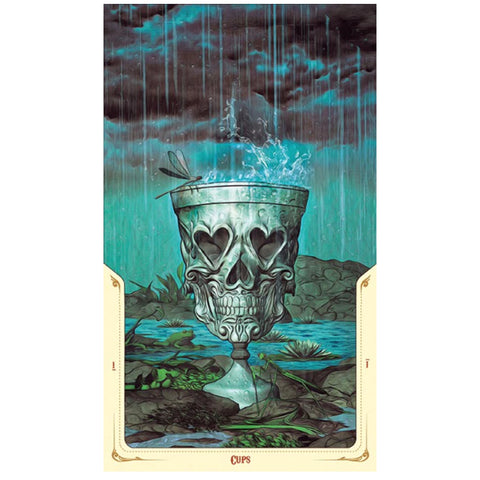 Santa Muerte Mini Tarot Cards Deck Lo Scarabeo Fabio Listrani Book Of Dead NEW