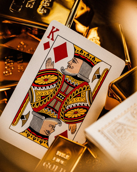 Tycoon Midas Edition Gold Foil Playing Cards by Theory11 25th Anniversary