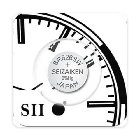 Seiko Seizaiken 377 SR626SW watch battery