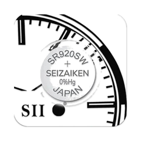 Seiko Seizaiken 371 SR920SW silver oxide watch battery