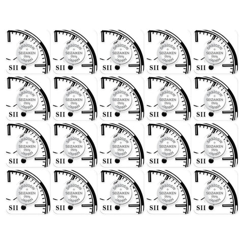 20x Seiko Seizaiken 371 SR920SW Silver Oxide Watch Batteries