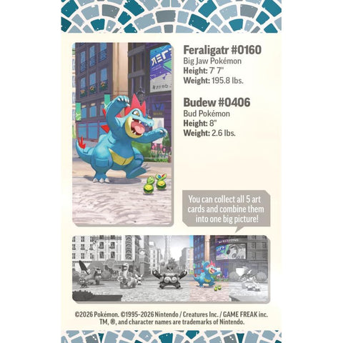 Pokemon TCG Lumiose City Mini Tin Feraligatr (ENG)