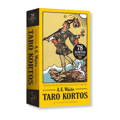 Rider-Waite Tarot Deck Lithuanian 78 Cards with Guidebook, 369